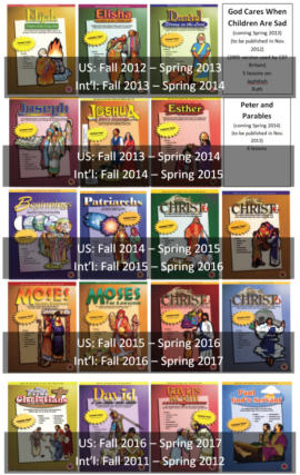 11 OT, 7 NT, 2 General Lesson Books