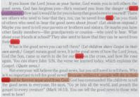 Witness to others.  People who don't hear the gospel will go to Hell.