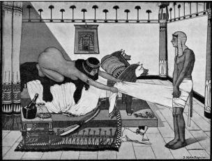 J. Kuhn-Regnier, Joseph and Potiphar's Wife (1910)